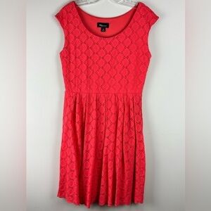 Women's Laced Pattern Studio Summer Cocktail Dress